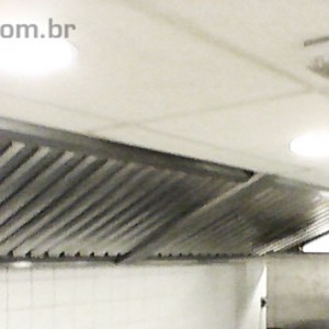 Projeto Coifa Exaustora Prisma em Lanchonete Laboratório Fleury